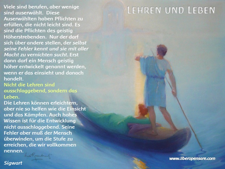 Lehren und Leben