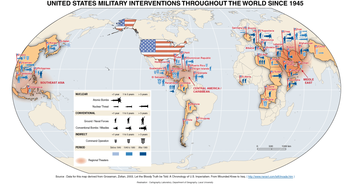 USA intervention bleu