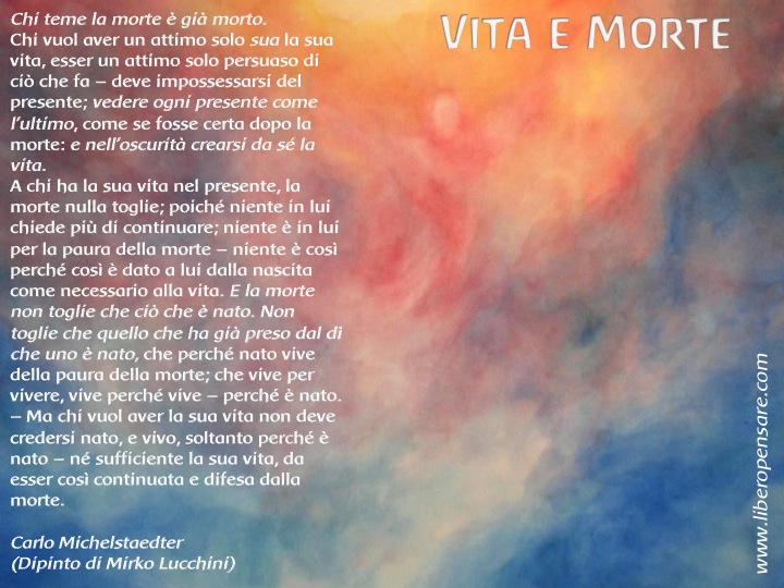 Vita e Morte Carlo Michelstaedter