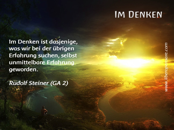 Im Denken Rudolf Steiner