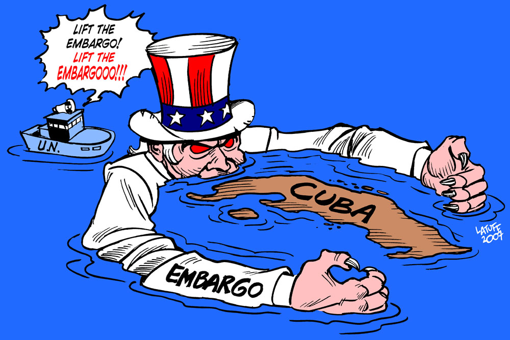 embargo caricature