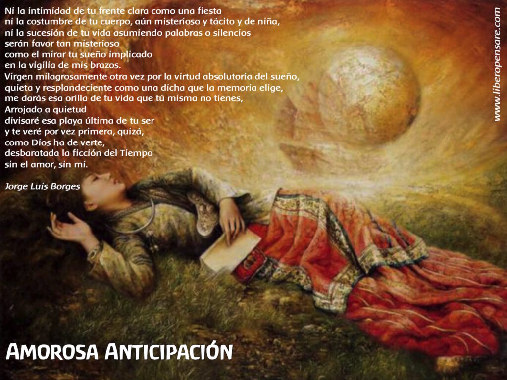 Amorosa Anticipacion Jorge Luis Borges