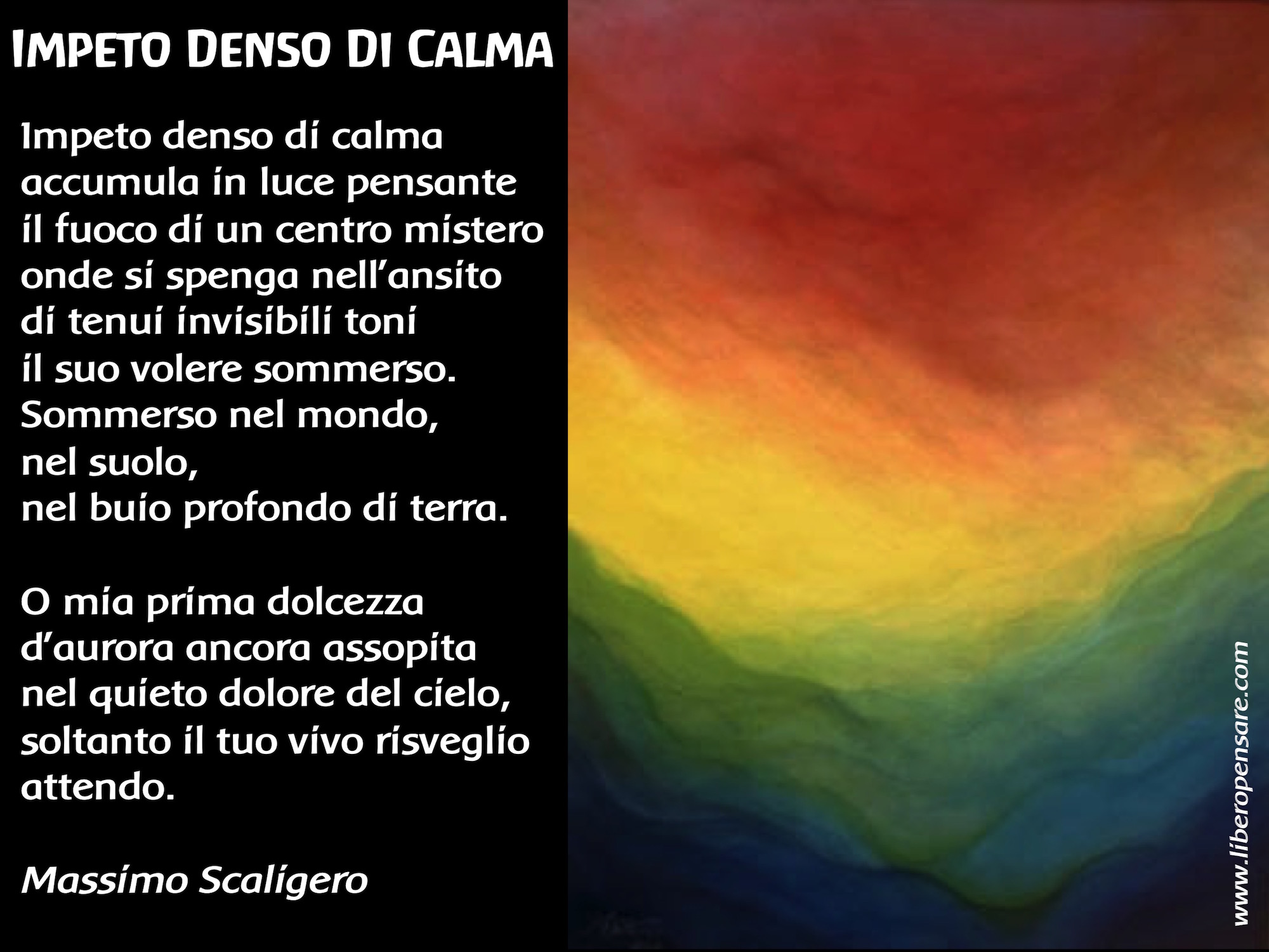 Impeto Denso di Calma Massimo Scaligero