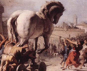 aaa Theprocessionofthetrojanhorseintroybygiovannidomenicotiepolo