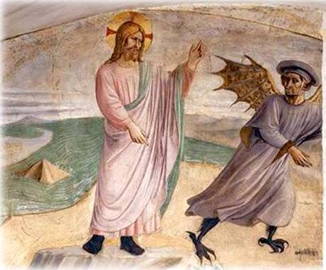 le tentazioni di cristo del beato angelico