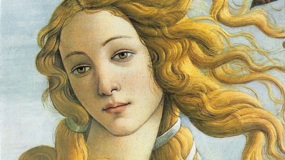 Botticelli Particolare Venere 2