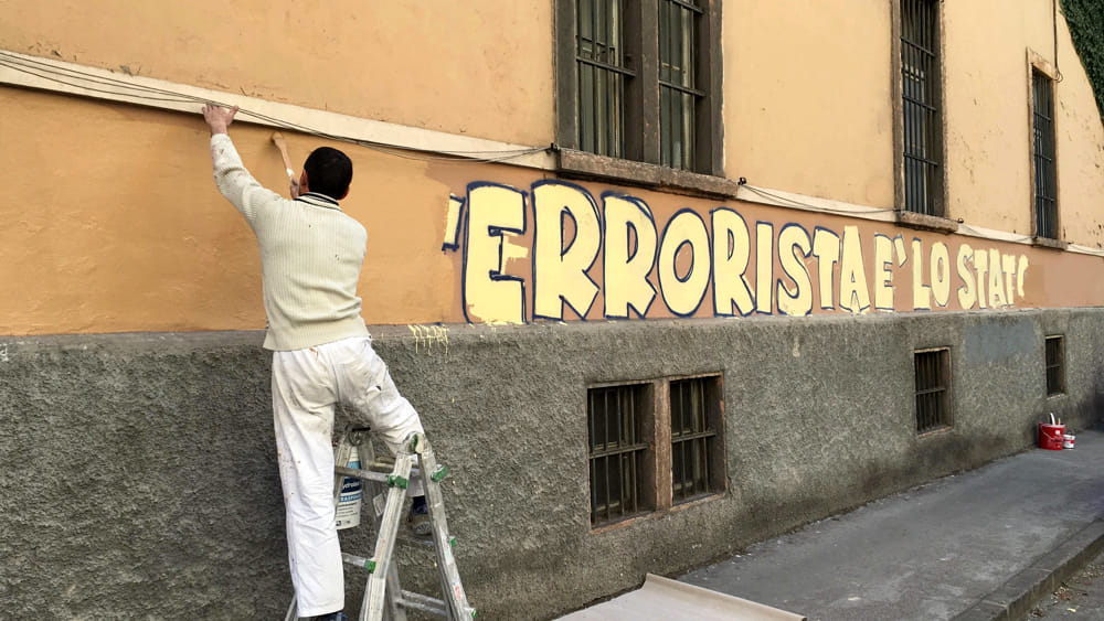 Scritte Anarchici Trento 3